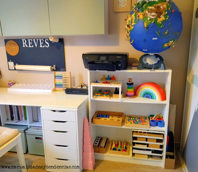 Ambiente preparado Montessori en casa
