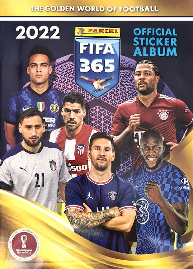 Football Cartophilic Info Exchange: Panini - FIFA 365 2023 - The Golden  World of Football (01) - Album