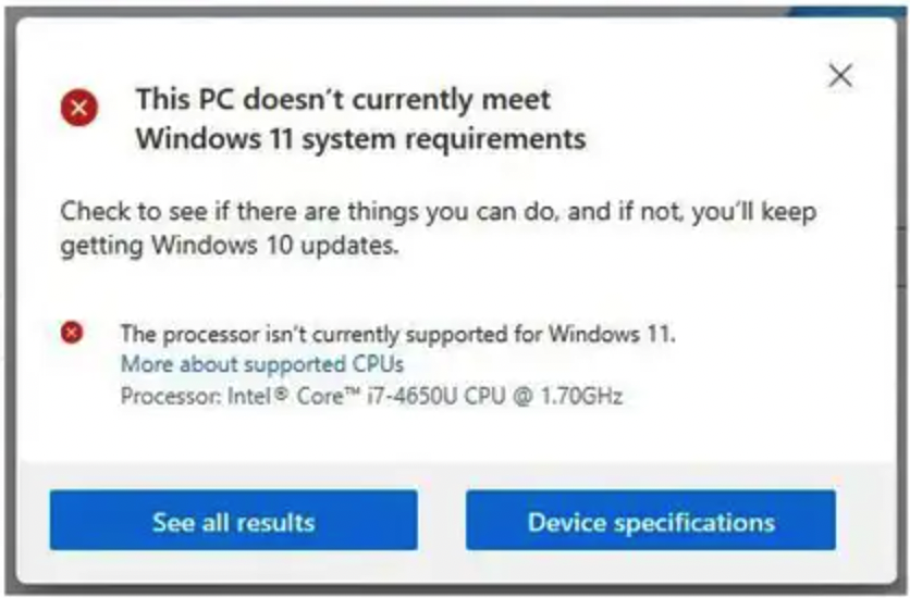 Spesifikasi Minimum dan Cara Cek Laptop/PC Support Windows 11