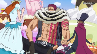 ワンピースアニメ WCI編 831話 カタクリ | ONE PIECE ホールケーキアイランド編