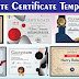 Achievement Award Computer Certificate Template