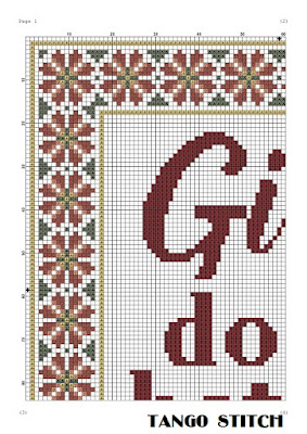 Girls do it better funny feminist cross stitch hand embroidery pattern