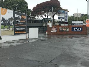 Main entrance to Alexandra Racepark in Auckland