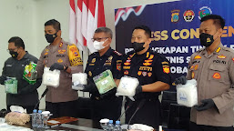 29 Kilogram Sabu Dari Malaysia Diamankan Polda Sulteng