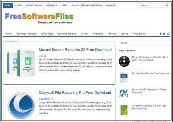 Free software files