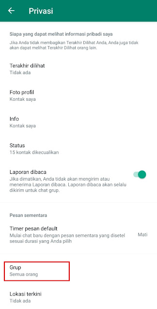 Cara Agar Tidak Bisa Dimasukkan Grup Whatsapp Oleh Orang Lain