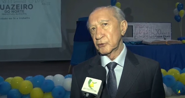 Médico e ex-prefeito Manoel Salviano é o fundador da TV Verde Vale - Foto: Reprodução/ YouTube