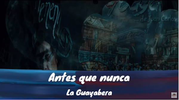 Pasodoble con LETRA "Antes que nunca". Comparsa "La Guayabera" de Juan Carlos Aragón