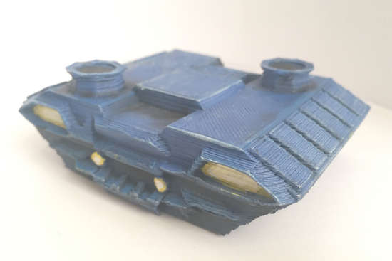 H Wagon 3D Print