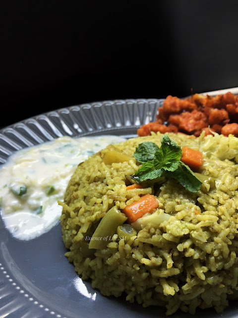 VEGETABLE MINT PULAO