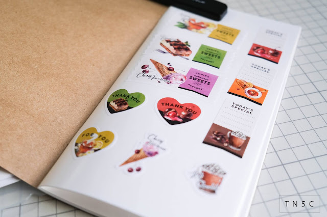 The Number 5 Co.: DIY sticker book (using our sticker release paper)