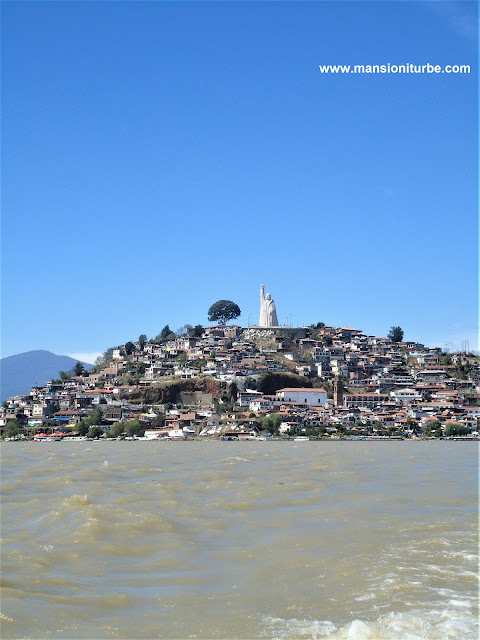 Isla de Janitzio en el Lago de Pátzcuaro, Michoacán