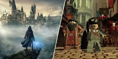 Hogwarts Legacy e Harry Potter: Lego