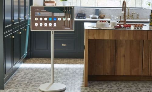 LG has a battery powered TV that can be moved via a stand