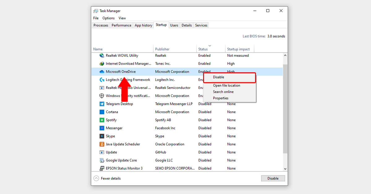 Cara Ampuh Mengatasi Disk Usage 100% Windows 10 [Updated]