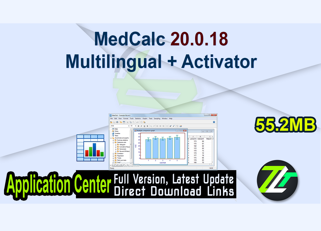 MedCalc 20.0.18 Multilingual + Activator
