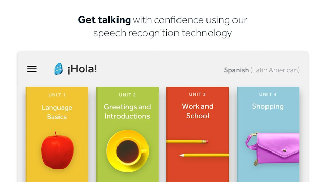 Rosetta Stone App for Spanish language learning