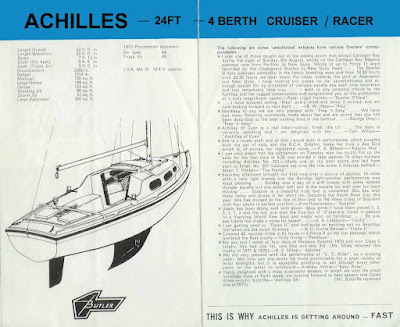 achilles 24 sailboat data