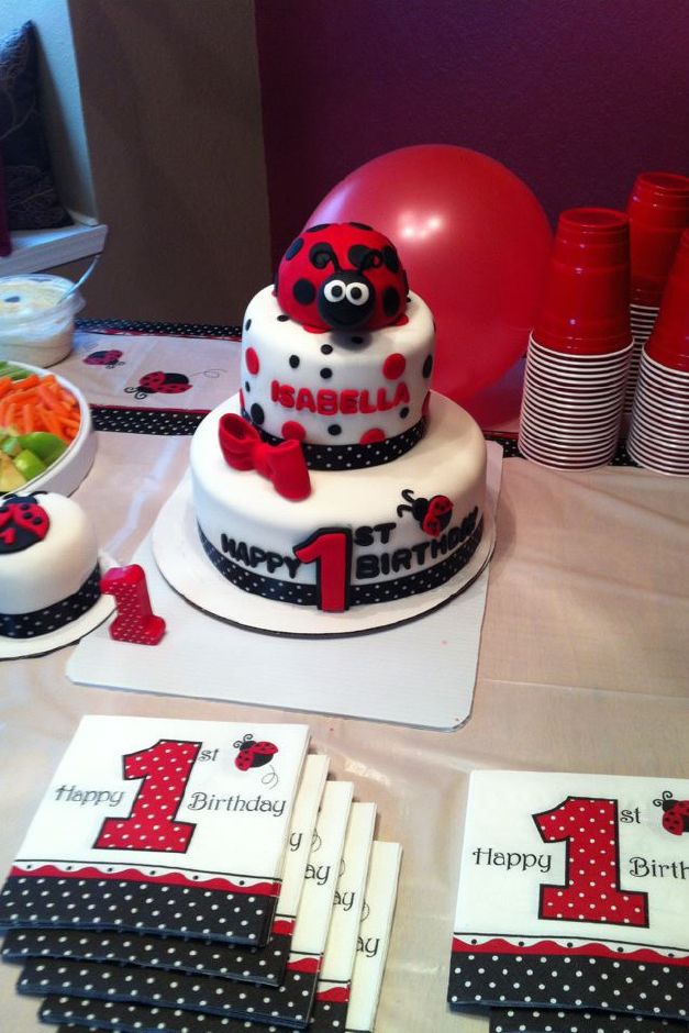 ladybug cake ideas