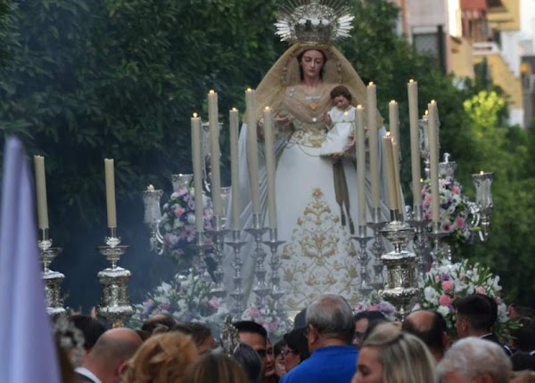 Horario e Itinerario traslado Virgen del Amor Hermoso la Parroquia de la Candelaria. Sevilla 26 de Octubre del 2021
