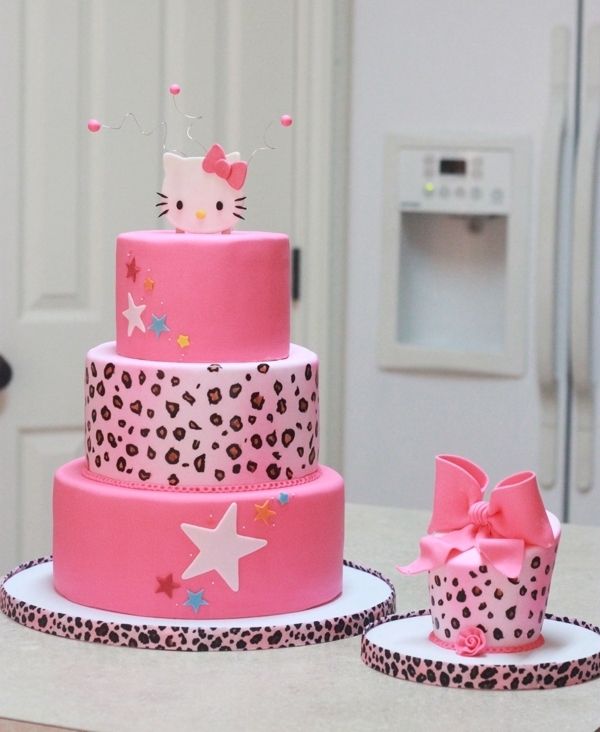 pictures of hello kitty cake