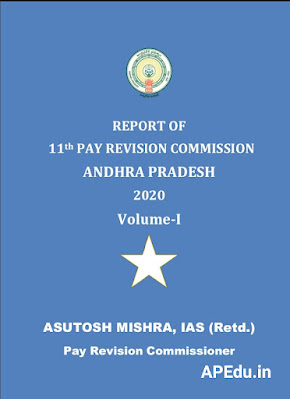 Ashutosh Mishra AP PRC 2022 Report - AP 11th PRC Committee Ashutosh Mishra Report Download