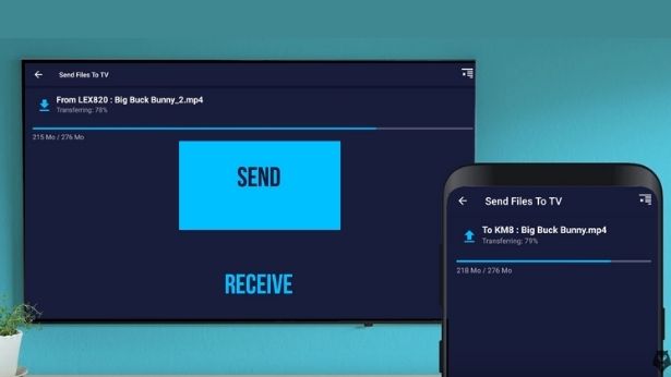 Send Files to TV - Άμεσος διαμοιρασμός αρχείων μεταξύ κινητού, υπολογιστή και Android TV ασύρματα