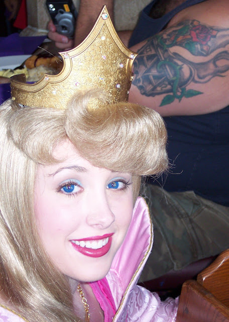 Princess Aurora Character Cinderella's Royal Table Magic Kingdom Walt Disney World