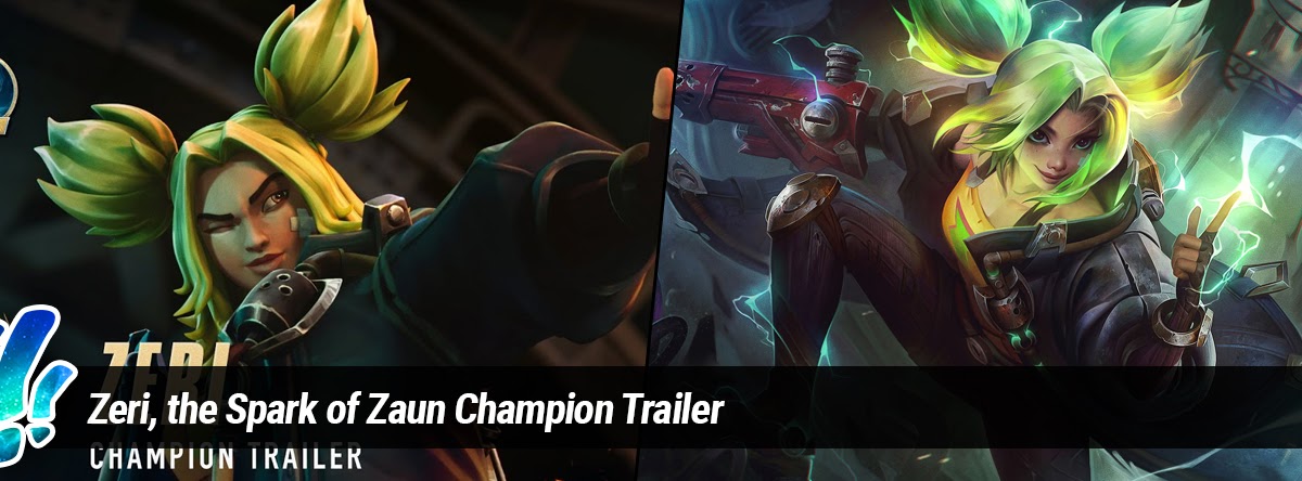 Surrender at 20: 1/4 PBE Update: Zeri, the Spark of Zaun, New Skins, Icons,  and more!