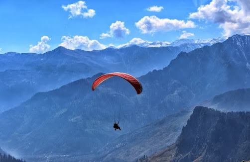 Paragliding in Manali - travelwithsd