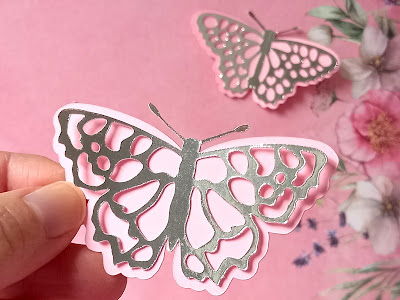 2 Layered Butterfly Designs by Esselle Crafts