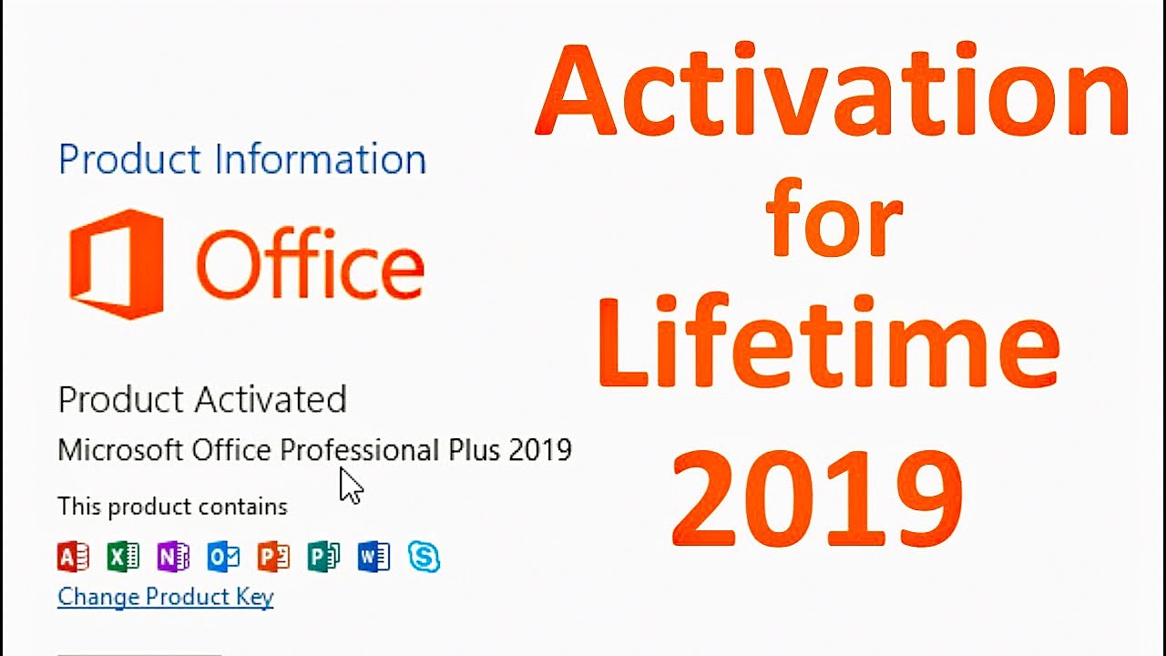 Microsoft office 2019 plus activator