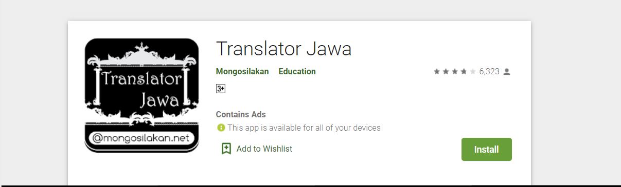 aplikasi translate indonesia ke jawa krama alus