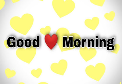 Yellow Heart Good Morning Images