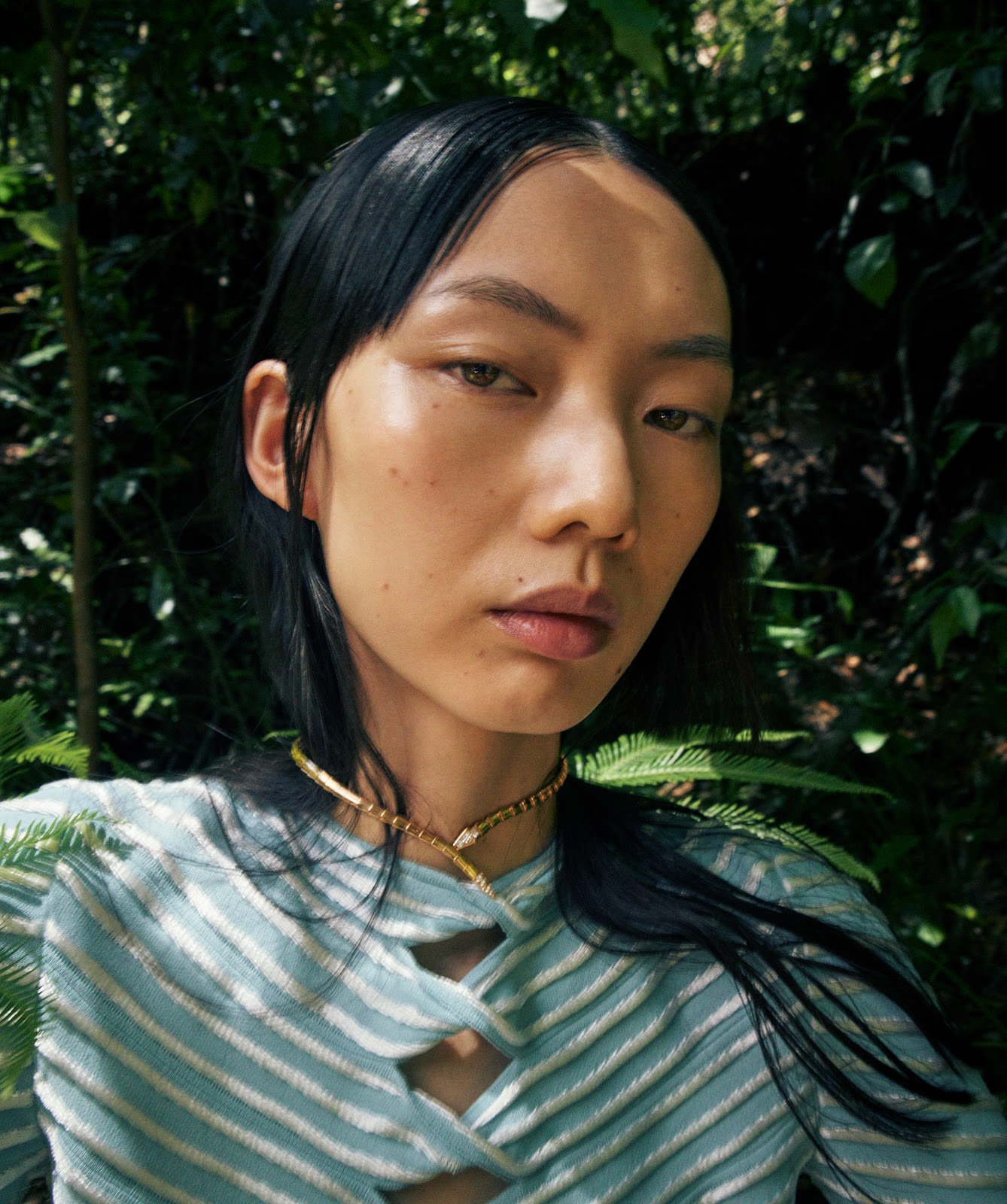 Ploy Rida & Yixin Zhao in Vogue Australia March 2022 by Charles Dennington