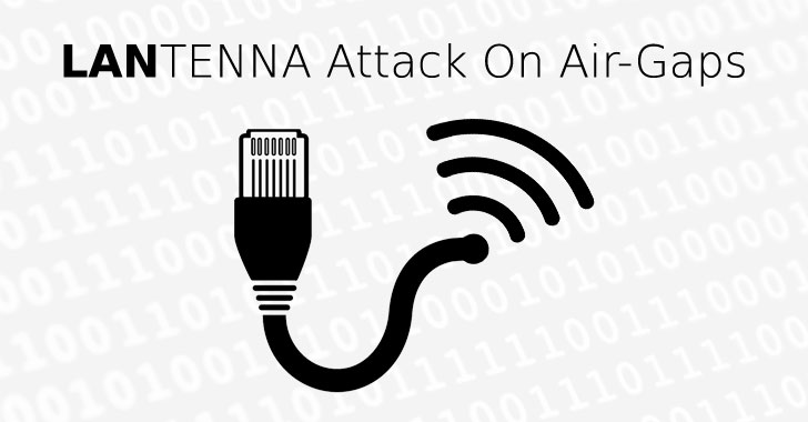 Creating Wireless Signals with Ethernet Cable to Steal Data from Air-Gapped Systems