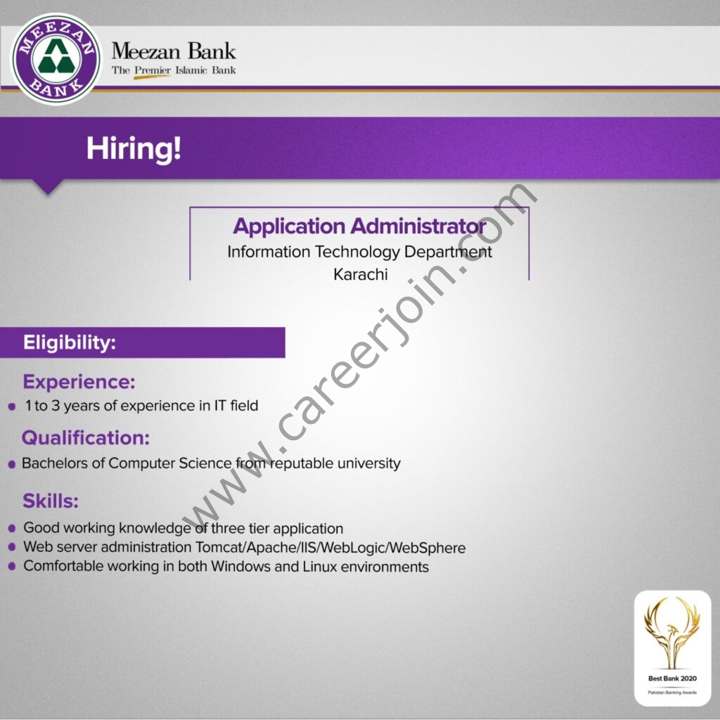 Jobs in Meezan Bank Limited