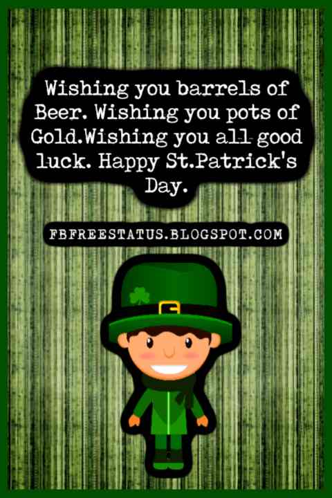 Happy St Patrick’s Day Messages