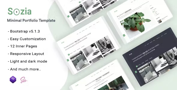 Best Minimal Portfolio HTML Template