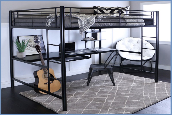 low loft beds for adults