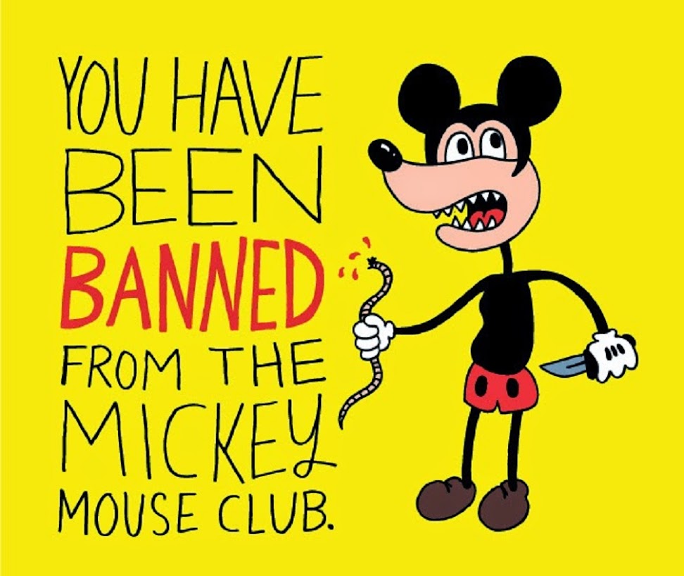 BANNED  FROM  THE  MICKEY  MOUSE  CLUB