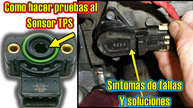 COMO HACER PRUEBAS AL SENSOR TPS - QUE ASA SI FALLA EL SENSOR TPS