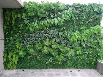 Taman dinding - garden style