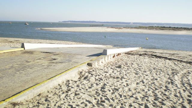 Cap Ferret en hiver. (France)