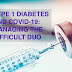 [Review Paper] Type 1 Diabetes and Covid-19: Managing the Difficult Duo