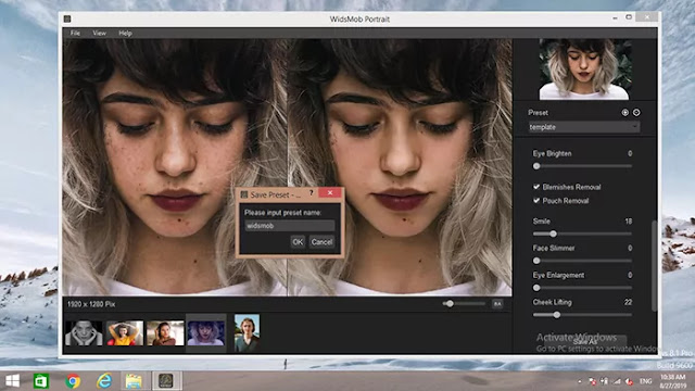 Retouch Portrait Photos !! Makeup Photo Editor !! WidsMob Portrait