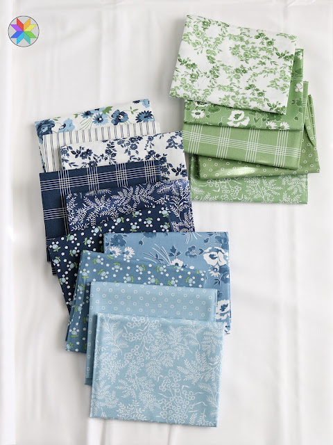 Nantucket Summer fabrics found on A Bright Corner - you have to see what she made with these!