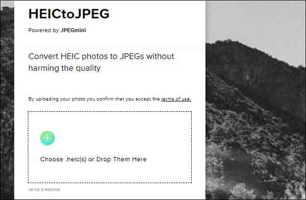 قم بتحويل HEIC إلى JPG على نظامي التشغيل Windows 10 و 11 عبر الإنترنت
