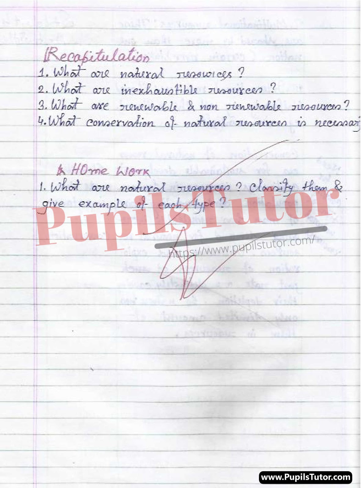 B.Ed Biological Science Lesson Plan For Class 9 And 10 PDF On Natural And Man-Made Resources  – [Page 6] – pupilstutor.com