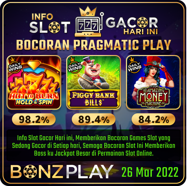 Bocoran Slot Pragmatic Play | RTP Slot Gacor Pragmatic Play